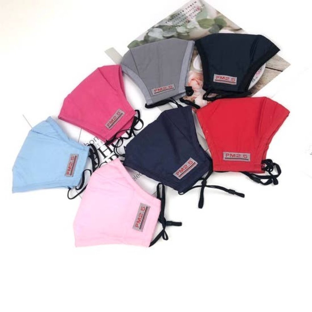 JUST ADDED! Gray Face Mask with Filter